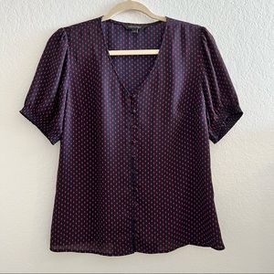 Banana Republic short sleeves blouse